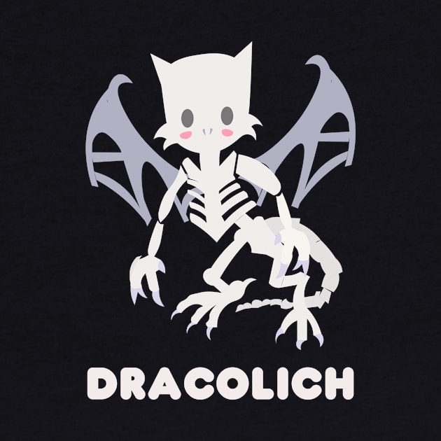 Kawaii Dracolich Monster by FlutesLoot